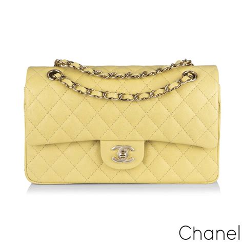 chanel flap bag yellow|chanel classic flap bag vintage.